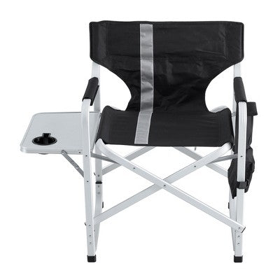  1/2 PCS Padded Folding Outdoor Chair With Side Table & Storage Pockets, Lightweight Directors Chair Camp Chairs - ModernLuxe
