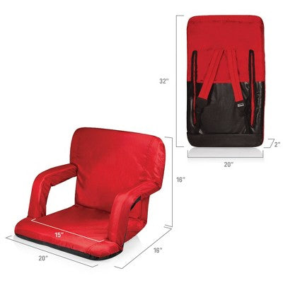  Picnic Time Ventura Stadium Seats - Red