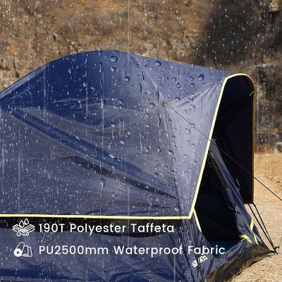  Acoinel 2/3/4/6 Person Camping Tent, Lightweight Dome Family Tent With Rainfly, Easy Setup, Waterproof & Windproof