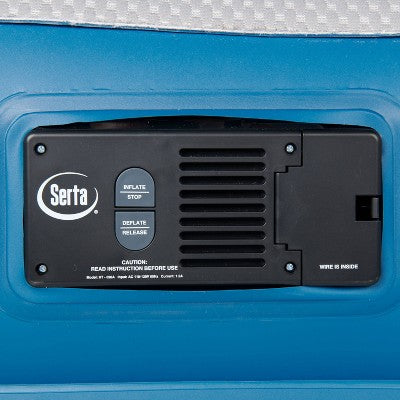  Serta 16" Raised Inflatable Air Mattress With Built In Pump - Queen