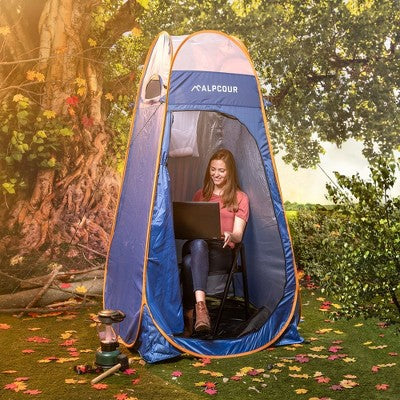  Alpcour Pop-Up Privacy Tent - Portable, Durable & Waterproof Shelter For Camping