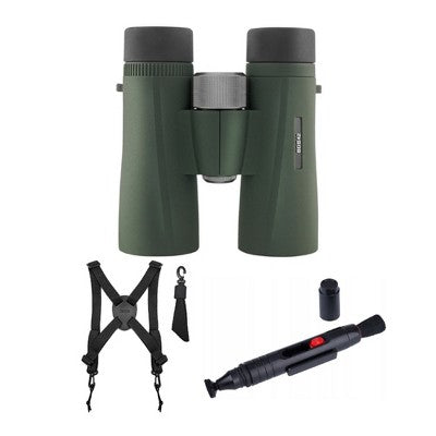  Kowa 10x42 BDII-XD Prominar Roof Prism Binoculars W/ Harness & Lens Cleaning Pen
