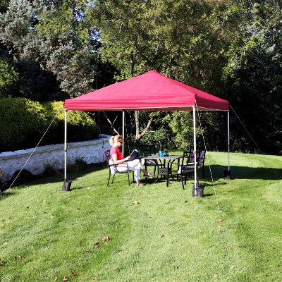 Sunnydaze Decor Sunnydaze Standard Pop-Up Canopy With Carry Bag And Sandbags