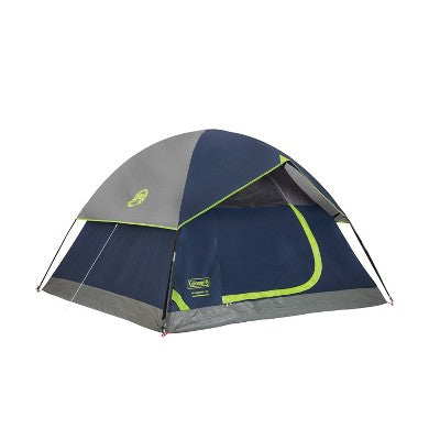  Coleman 4'x7' Sundome 2 Person Camping Tent - Gray/Blue