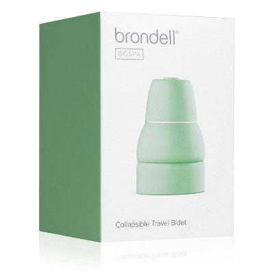  GoSpa Collapsible Travel Bidet With Retractable Nozzle Green - Brondell