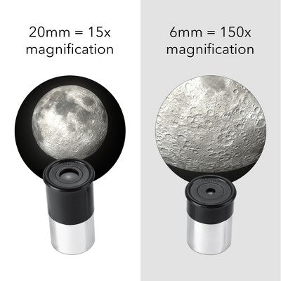  Dartwood Astronomical Telescope - 360° Rotational Telescope - Multiple Eyepieces Included For Different Zoom (Black/White, 2 Pack)